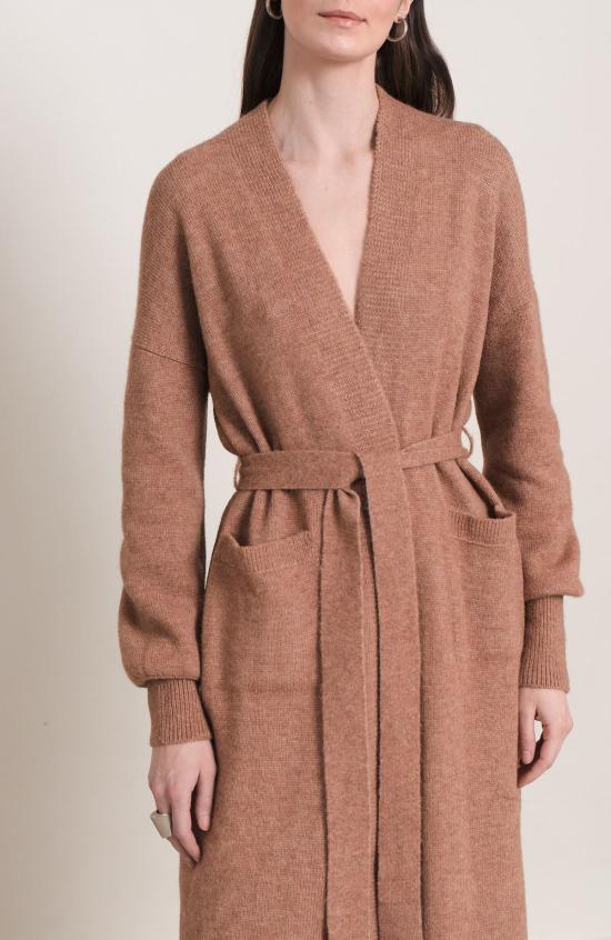  ELEVEN SIX 가디건 일레븐 식스 아멜리아 카디 카멜 - OTHER BRANDS