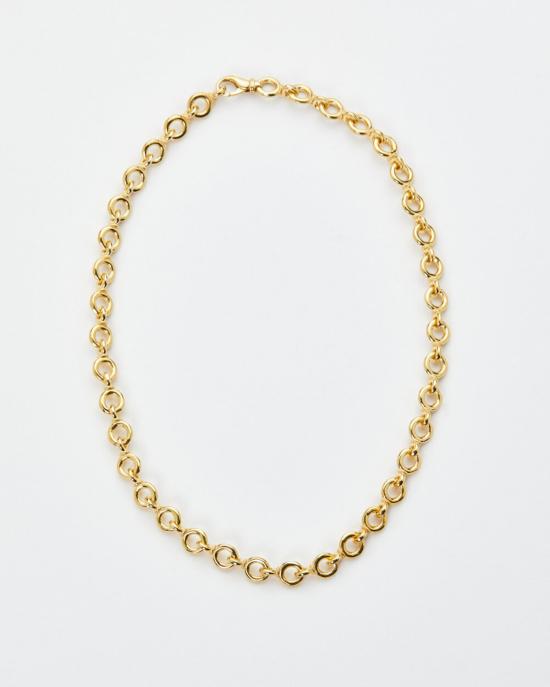  루스 오르티스 목걸이/팬던트 루즈 오티츠 파크 체인 목걸이 18K 골드 베르메일