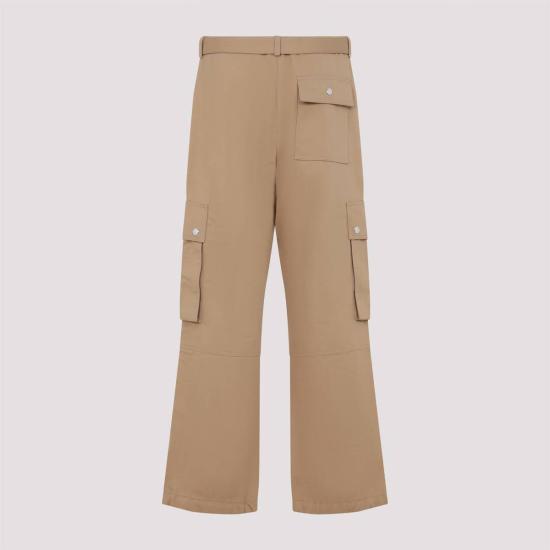  자크뮈스 치노 팬츠 르 카고 팬츠 카멜 - JACQUEMUS