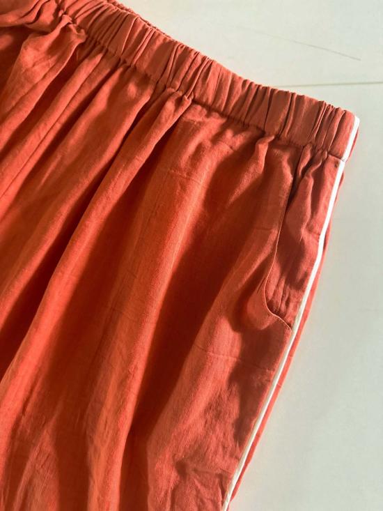  Loup Charmant 라운지 웨어 루프 샤르망 턱시도 탭 팬츠 - OTHER BRANDS