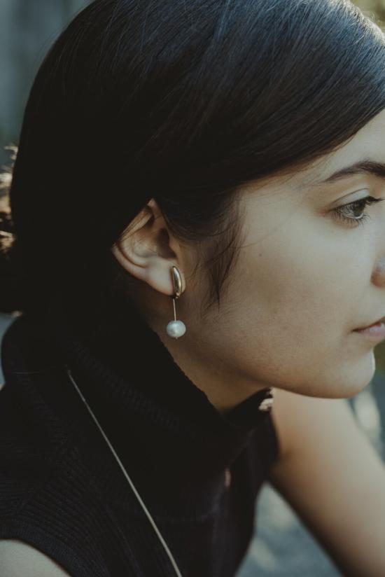  Uni 이어링 유니루 펄 드롭 - OTHER BRANDS