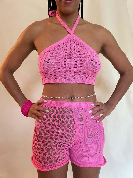  Abacaxi 숏팬츠 아바카시 스웨터 반바지 - OTHER BRANDS