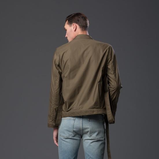  Carlos Campos 자켓 카를로스 캄포스 카고 스트랩 봄버 재킷 토바코 - OTHER BRANDS