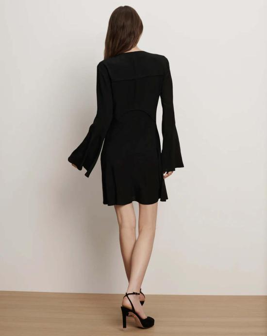  베로니카비어드 숏 원피스 베로니카 비어드 미니 에즈리 드레스 블랙 - VERONICA BEARD
