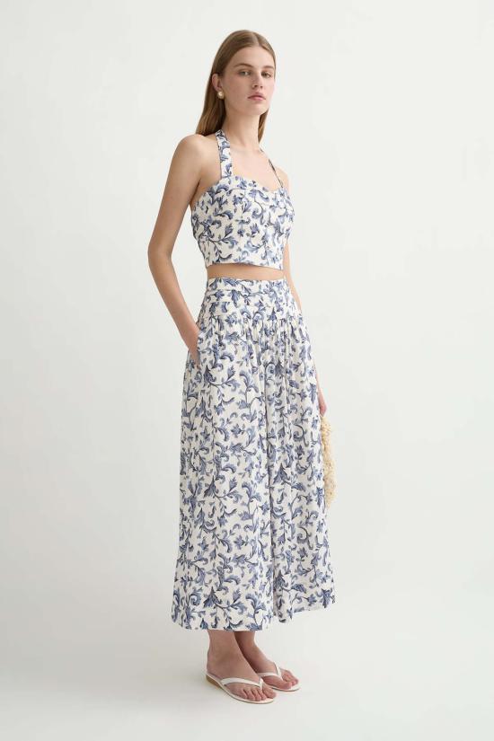  포제 블라우스 포세 루 홀터 탑 - POSSE