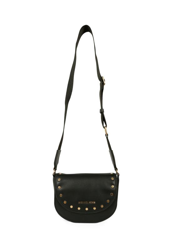  [키즈] 마이클 코어스 크로스백 로고 숄더백 (어린이용, 블랙) - MICHAEL KORS