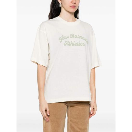 뉴발란스 반팔 티셔츠 티셔츠 (중성적인 색상) - NEW BALANCE