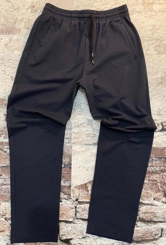  해리스와프런던 스트레이트 팬츠 해리스 워프 런던 쿨맥스 시어서커 팬츠 블랙/블루