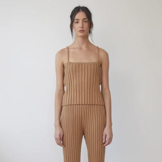  울 하이드 캐미솔 립 카미 에크루 - WOL HIDE