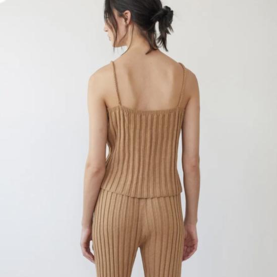  울 하이드 캐미솔 립 카미 에크루 - WOL HIDE