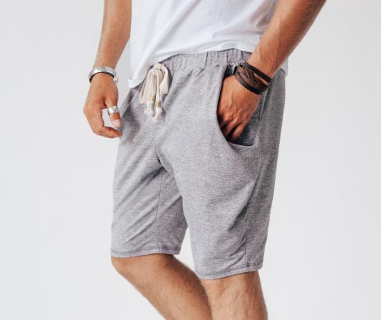  크로우 컬렉티브 숏팬츠 크로우 콜렉티브 저니 쇼츠 애쉬 - CROW COLLECTIVE