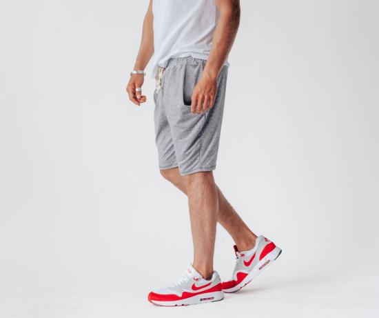  크로우 컬렉티브 숏팬츠 크로우 콜렉티브 저니 쇼츠 애쉬 - CROW COLLECTIVE