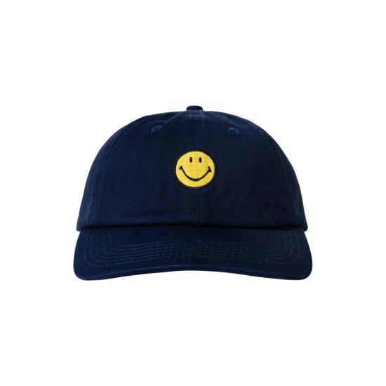  마켓 모자 스마일리 배지 6패널 - MARKET