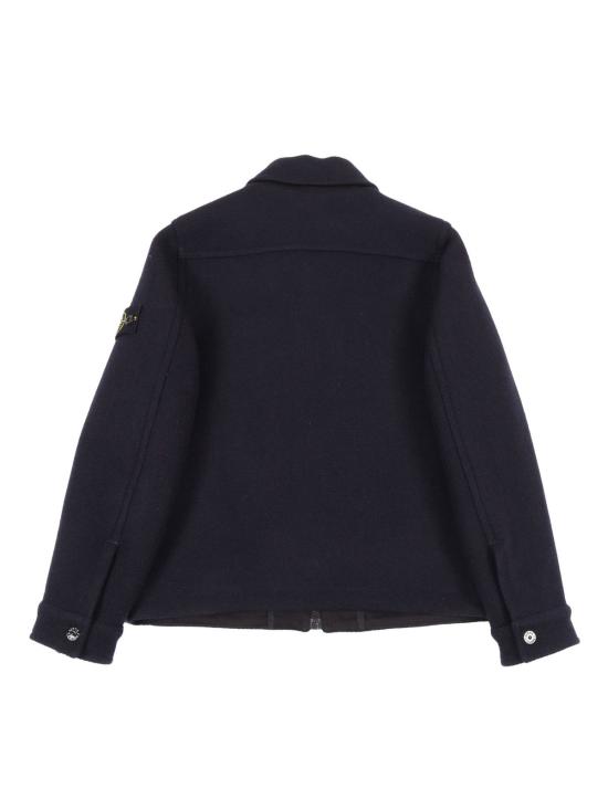  [키즈] 스톤 아일랜드 자켓 키즈 재킷 블루 - STONE ISLAND
