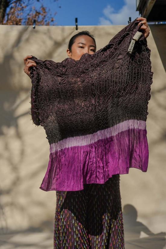  Abacaxi 비치용품 아바카시 반디니 사롱 브라운 - ABACAXI