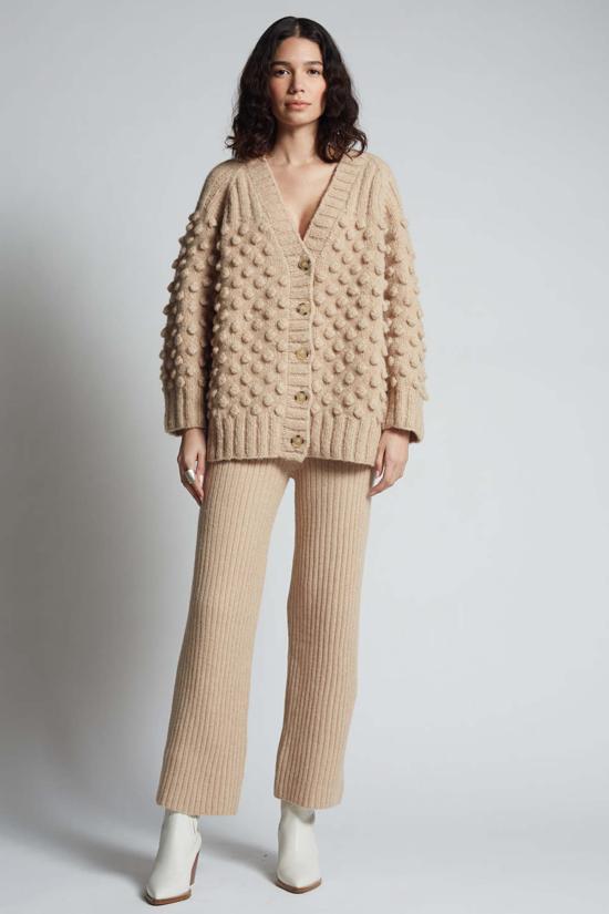  ELEVEN SIX 가디건 일레븐 식스 리안 카디 페일 카멜/부스킷 - OTHER BRANDS