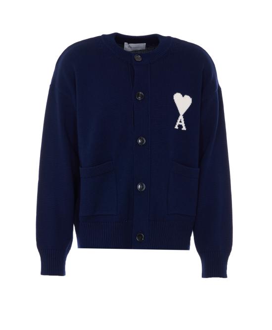 26SS 아미 알렉산드르 마티우시 스웨터 UKC381 KN0156A116 Blue