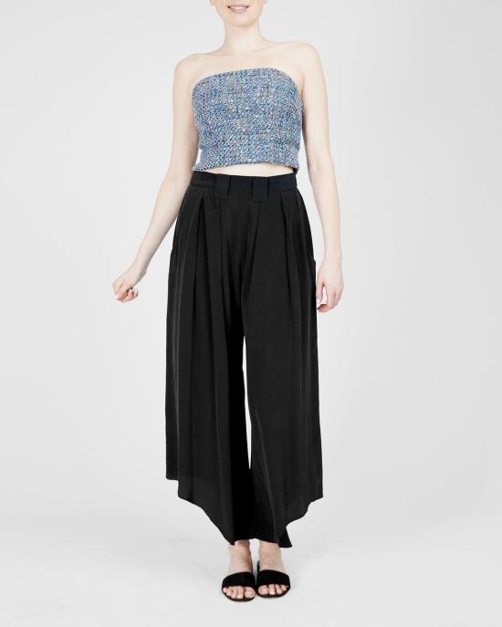  INGA-LENA 스트레이트 팬츠 잉가 레나 로바 크롭 팬츠 차콜 느와르 - OTHER BRANDS