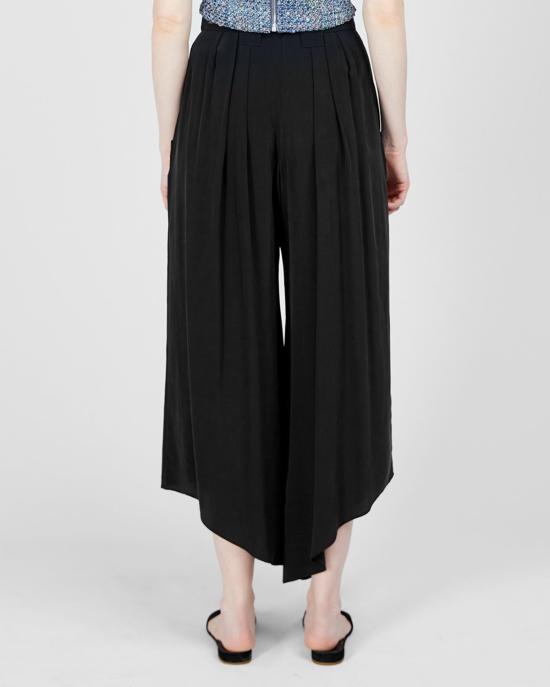  INGA-LENA 스트레이트 팬츠 잉가 레나 로바 크롭 팬츠 차콜 느와르 - OTHER BRANDS