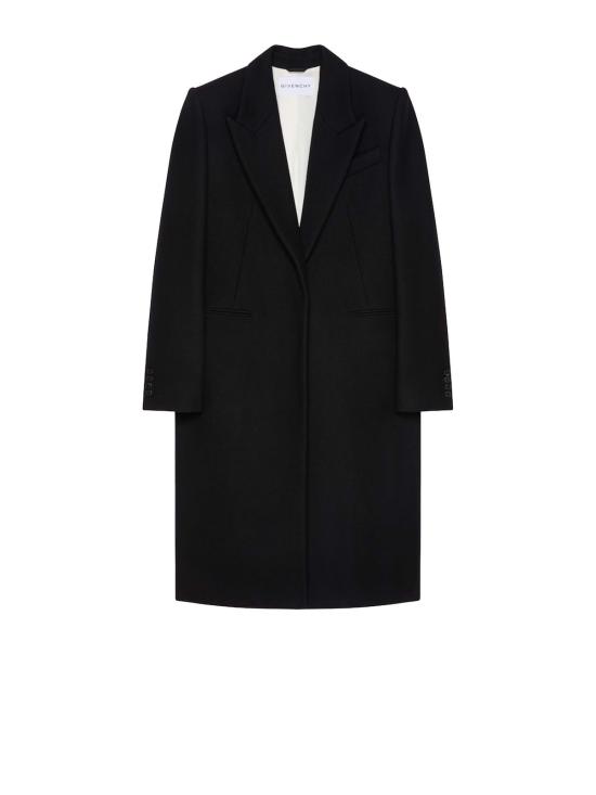  지방시 코트 블랙