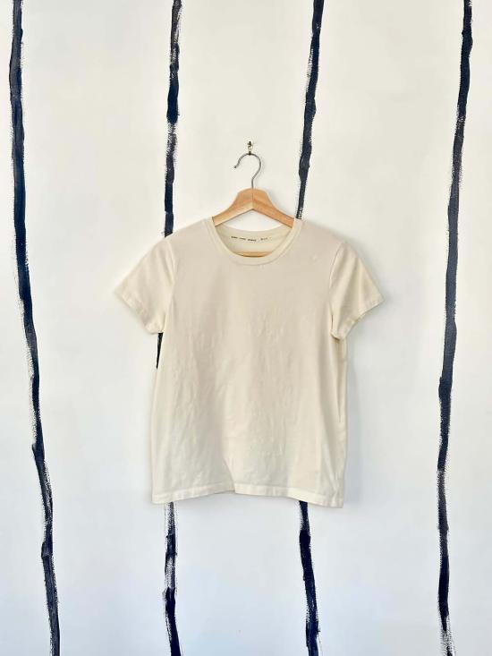  Audrey Louise Reynolds 반팔 티셔츠 오드리 루이스 레이놀즈 웰컴 스프링 25 알 피티드 셔츠 에크루 - OTHER BRANDS