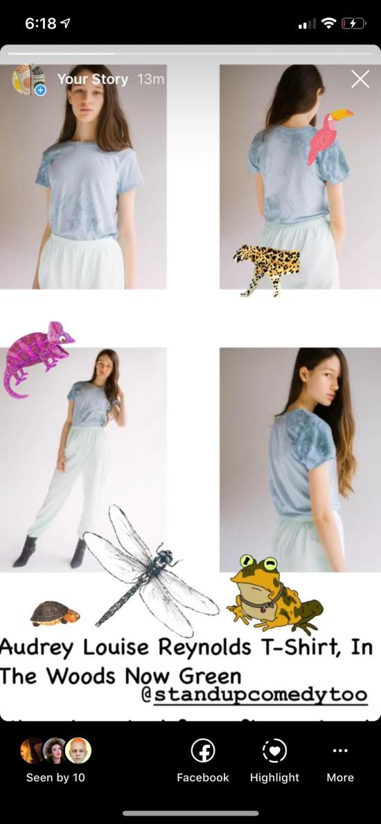  Audrey Louise Reynolds 반팔 티셔츠 오드리 루이스 레이놀즈 웰컴 스프링 25 알 피티드 셔츠 에크루 - OTHER BRANDS