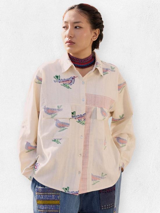  IKKIVI 셔츠 Ikkivi Keeva 셔츠 오프 화이트