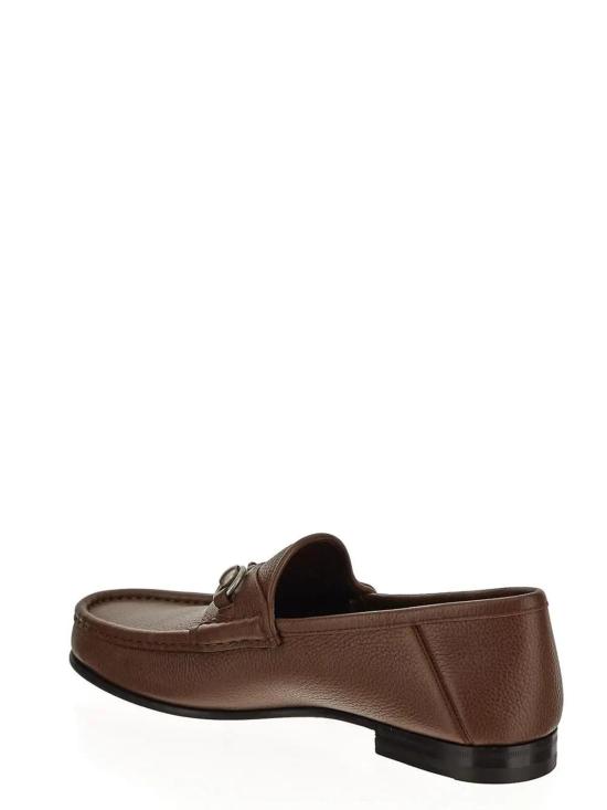  구찌 로퍼 GG 가죽  브라운 색상 - GUCCI