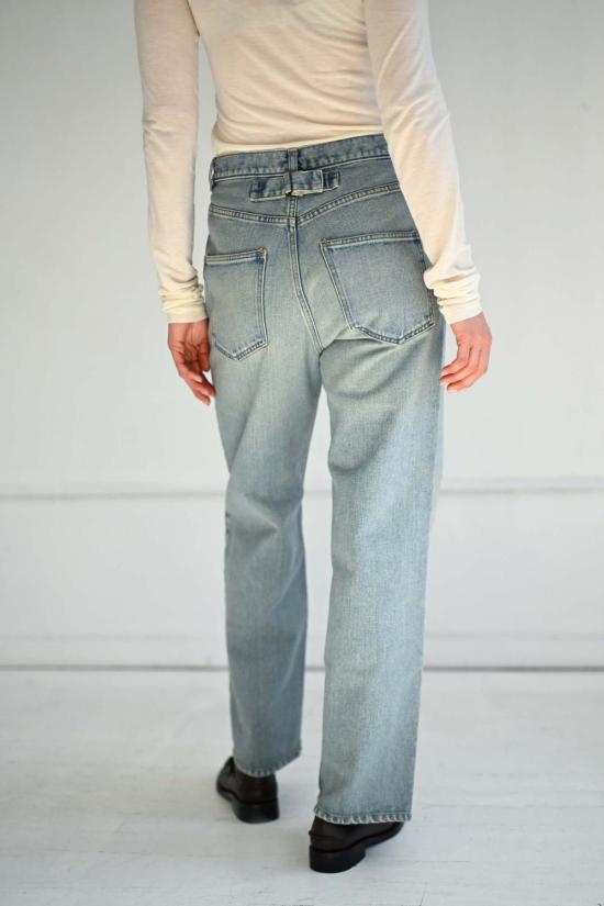  사야카 다비스 뉴욕 데님 팬츠 사야카 데이비스 뉴욕 스트레이트 레그 데님 진 - SAYAKA DAVIS NEW YORK