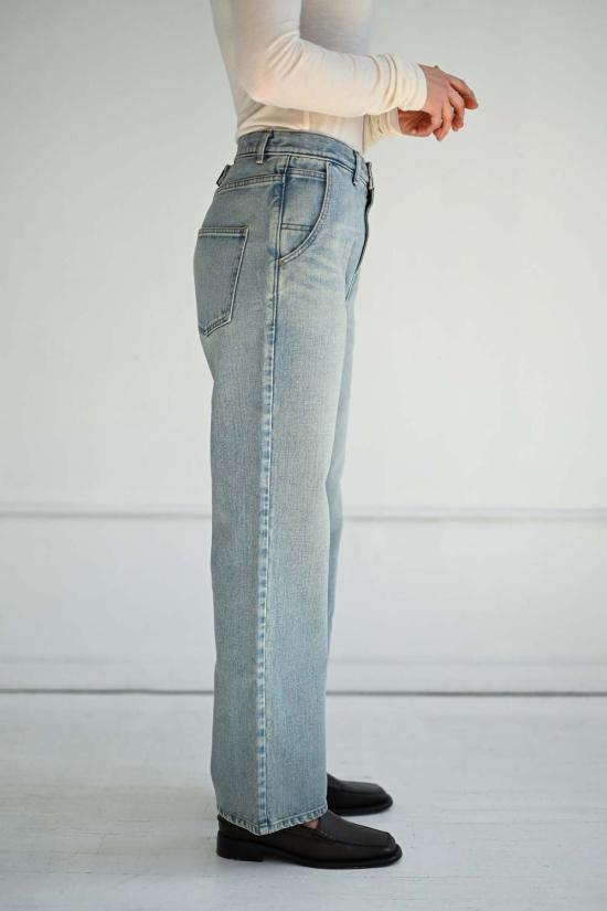  사야카 다비스 뉴욕 데님 팬츠 사야카 데이비스 뉴욕 스트레이트 레그 데님 진 - SAYAKA DAVIS NEW YORK