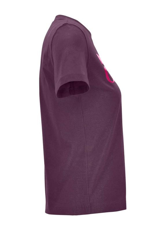  베르사체 반팔 티셔츠 진 쿠튀르 티셔츠 퍼플 - VERSACE