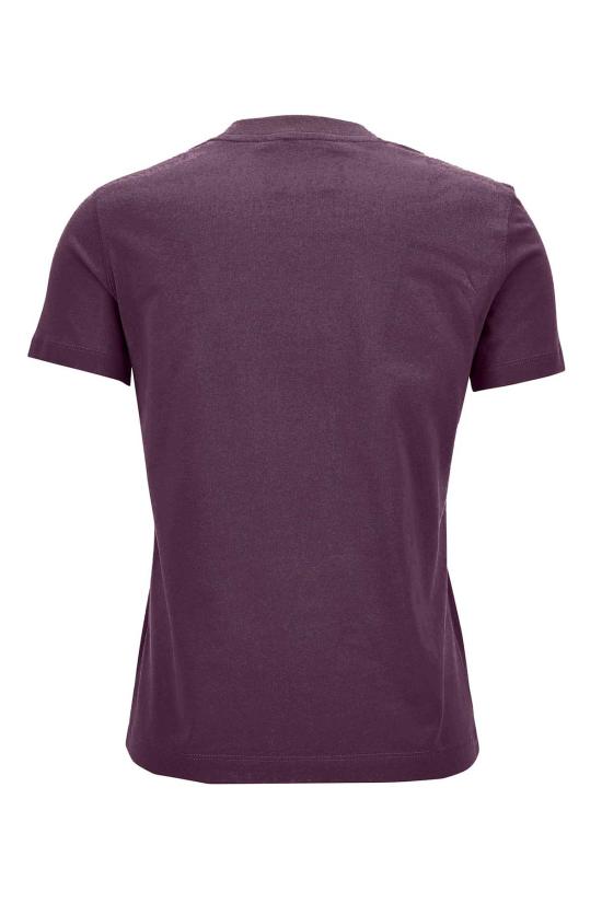  베르사체 반팔 티셔츠 진 쿠튀르 티셔츠 퍼플 - VERSACE