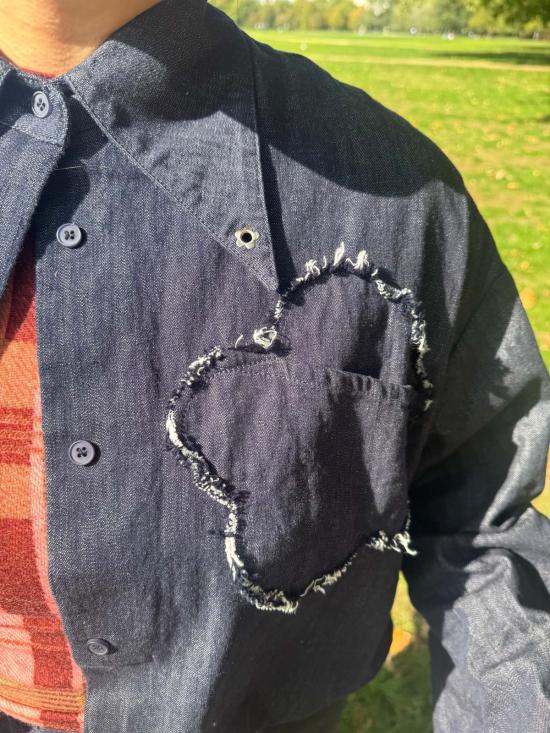  메리 로 자켓 데님 플라워 파워 세트 - MARY LO