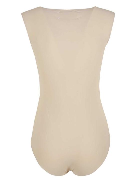  마르지엘라 바디수트 티셔츠 메종  슬리브리스 보디수트 미트 - MAISON MARGIELA