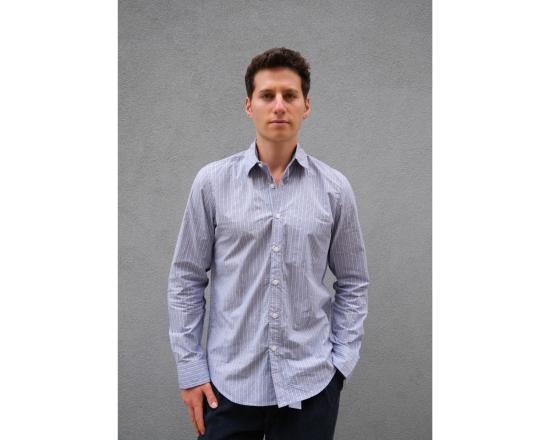  Steven Alan 긴팔 셔츠 스티븐 앨런 리버스 심 셔츠