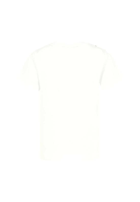  [키즈] 발망 트레이닝 상의 체인 프린트 아동용 티셔츠 (화이트) - BALMAIN