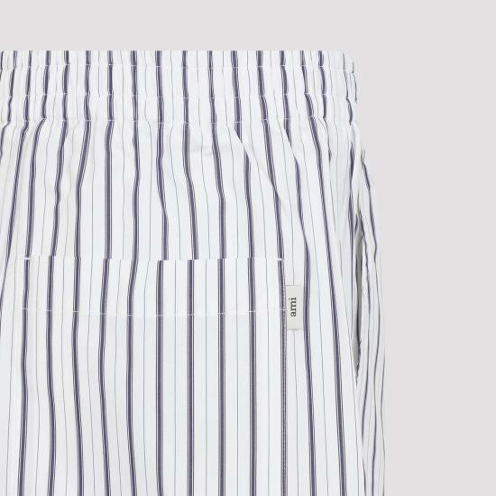  아미 숏팬츠 알렉상드르 마티우시 엘라스틱 쇼츠 블랑 앙크르 - AMI