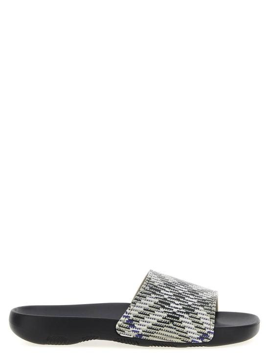  버버리 샌들 다이브 체크  멀티컬러