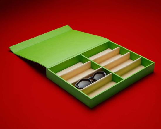  VADA 안경 바다 기샤르 미니 코르펫  케이스 라임 그린 - OTHER BRANDS