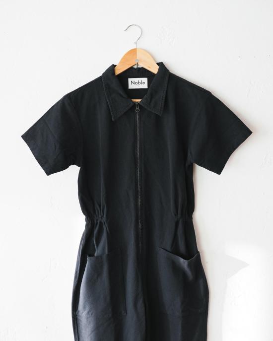  Jumpsuit 점프수트 노블 유틸리티 수트  블랙 - OTHER BRANDS
