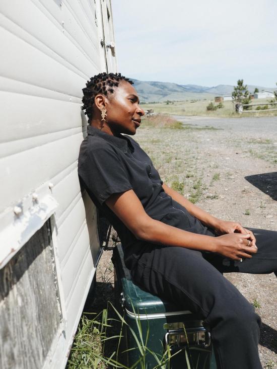  Jumpsuit 점프수트 노블 유틸리티 수트  블랙 - OTHER BRANDS