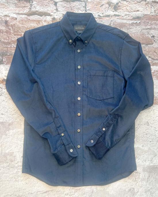 Outclass 데님 셔츠 아웃클래스 코듀로이  네이비