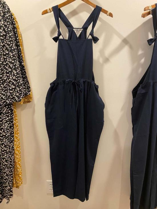  콘라도 점프수트 파커 린넨 오버롤 - CONRADO