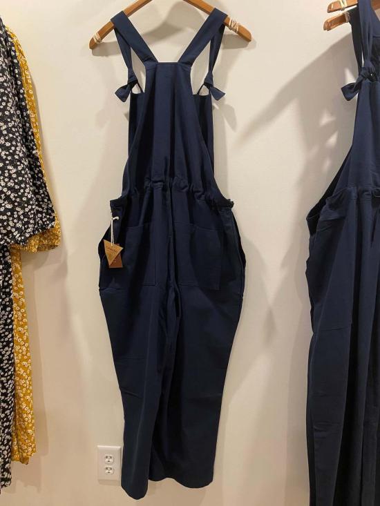  콘라도 점프수트 파커 린넨 오버롤 - CONRADO