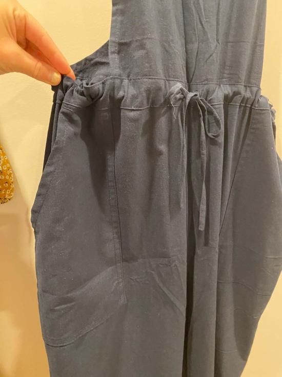  콘라도 점프수트 파커 린넨 오버롤 - CONRADO