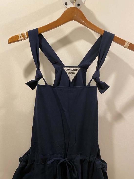  콘라도 점프수트 파커 린넨 오버롤 - CONRADO