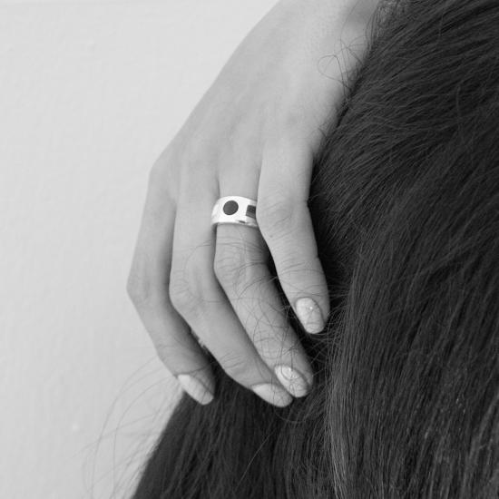  루스 오르티스 반지 루즈 오르티즈 마빈 링 실버 - LUZ ORTIZ