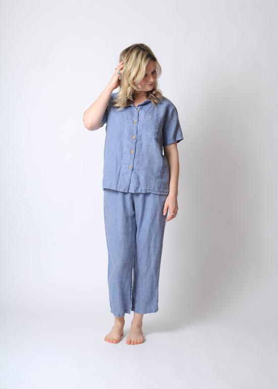  Conifer 셔츠 코니퍼 캠프 셔츠 샴브레이 - CONIFER