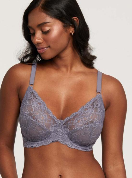  Montelle 브라 몬텔 뮤즈 풀컵 레이스  크리스탈 그레이