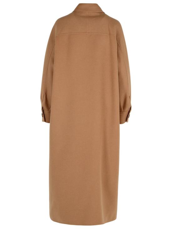  막스마라 코트 막스 마라 알도 버진 울  베이지 - MAX MARA